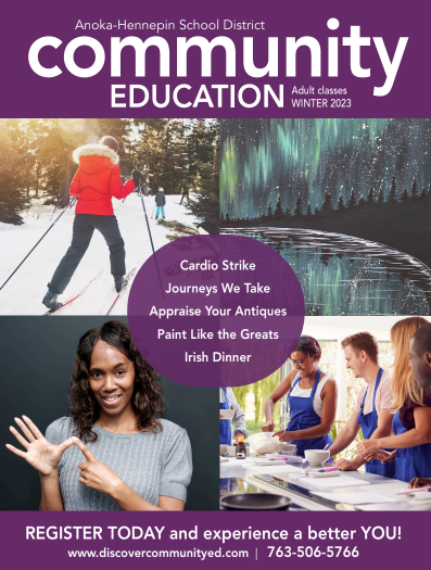 cover of adult 2023 winter catalog
